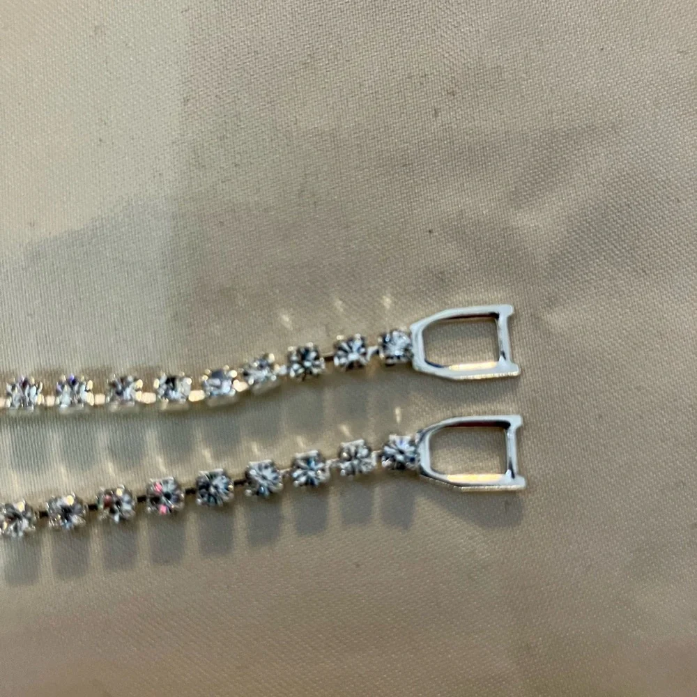 Swarovski Crystal Tennis Bracelets - Silver Tone - Picture 5 of 6